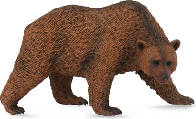 COLLECTA Figurine - Bruine Beer - (L) - Wilde Dieren - Handgeschilderd - Miniatuur