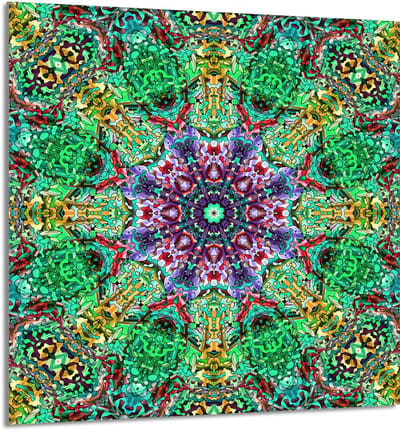 TMK ArtDeko - Glazen Paneel - 60x65 cm - Sneeuwbeschermer - Beschermpaneel