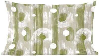 Sierkussens - Kussentjes Woonkamer - 60x40 cm - Artistiek - Modern - Groen
