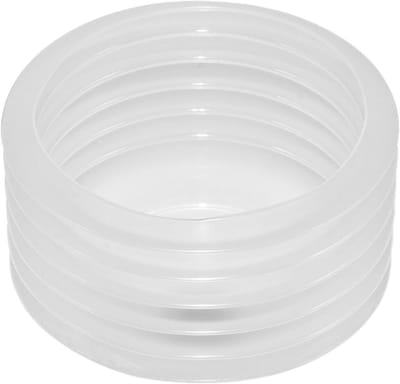 Boorstofverzamelaar - Stofopvangbak - Werkplaats Schoonhouden - Stabiele Structuur - 14 x 7 x 7 cm - Wit