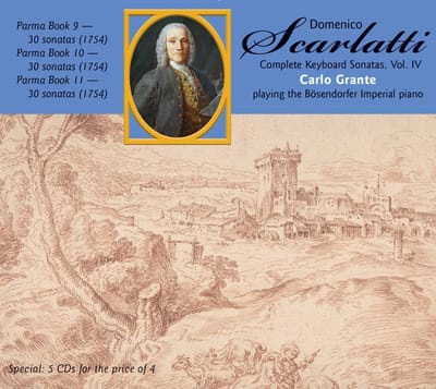 Carlo Grante - Complete Keyboard Sonatas Vol. Iv (5 CD)