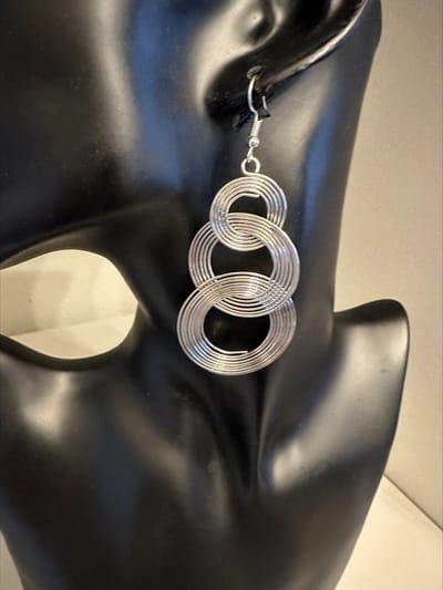 Cirkel design oorbellen | Make up | Parfum | Moederdag | Verjaardagscadeau| Cadeautje| Valentijnsdag| Kado | sieraden | vaderdag | oorbellen | oorsieraden