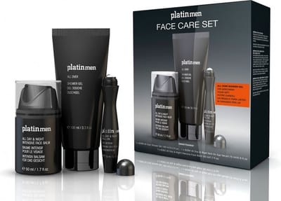 Etre Belle - Platin men - Dagcrème - Kado Set - 3 producten