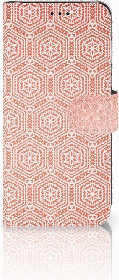 Huawei P20 Lite Telefoon Hoesje Pattern Orange