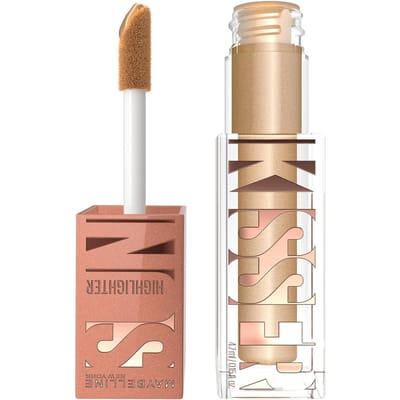 Maybelline New York Sunkissed Liquid Glow Highlighter - 22 Star Studded - Highlighter voor alle huidtypen - verrijkt met vitamine E - voor een sunkissed glow - voelt licht aan op de huid