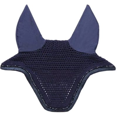 Kentucky Horsewear - Oornetje Wellington glitter soundless donkerblauw