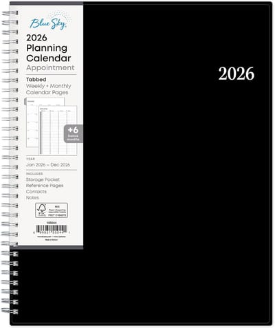 Afsprakenplanner Kalender - Weekplanner Maandplanner - Jaar Plannen - Gedetailleerde Tijdsblokken - 8.5 x 11 Inch - Onderneming