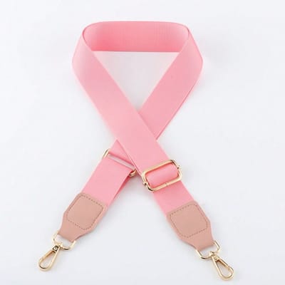 Sangle de sac à dos Sangle d'épaule Diagonale Épaule large Sangle de sac Sangle d'épaule de sac réglable pink