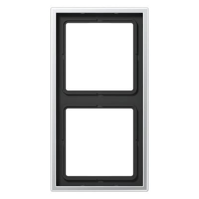 Jung Aluminium/Staal/Chroom Afdekraam Schakelmateriaal - AL2982