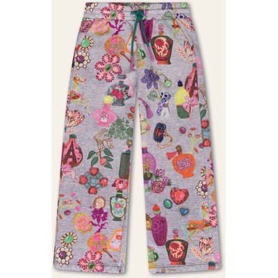 Oilily Prom Broek- maat92/2T Forged Iron