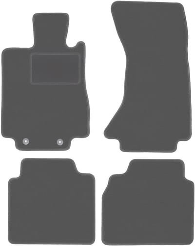 Grafiet automatten voor: Mercedes S W220 4Matic lang (1998-2005)