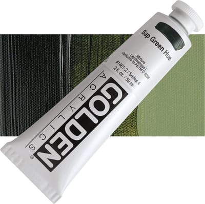 Golden Heavy Body Acrylverf serie 4 | Sap Green Hue (1461-2) 59 ml
