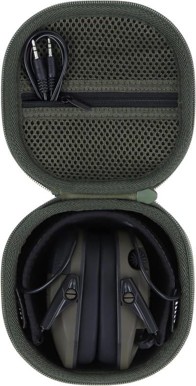 Duurzame Hard Case voor Walker's Razor Slim Elektronische Oorkappen - Bescherming, Draagbaarheid, Accessoires