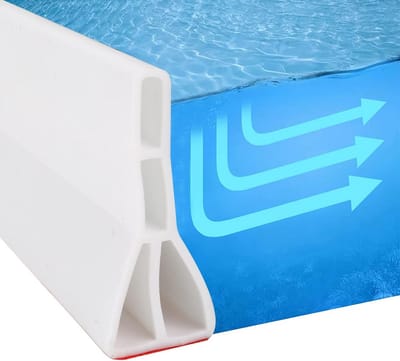 Waterkerende Drempelstrip voor Vloer - Zelfklevend en Flexibel