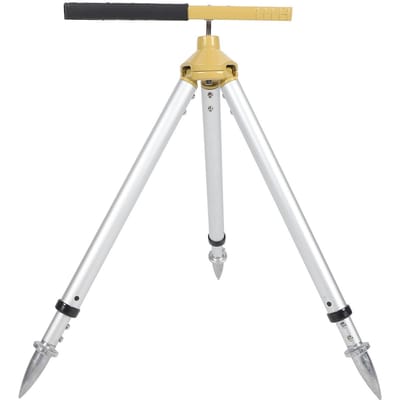 Trépied de station totale en alliage d'aluminium, réglable de 46 à 60 cm, pour station totale
