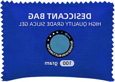 Luchtontvochtiger Auto - Vochtabsorber - Vochtpreventie Binnen - Herbruikbaar Silicagel - 2.3 x 7.8 x 2.3 cm - Blauw