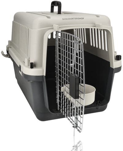 Kattenreismand Groot 61x41x40 cm – Reismand Kat tot 15 kg – Transportbox Kat & Hond – Kattenbench met Schroeven – Veilig & Draagbaar