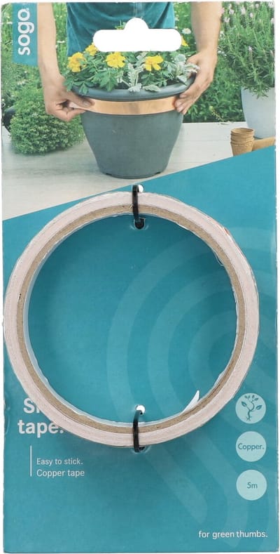 Slakkentape koper 5 mtr