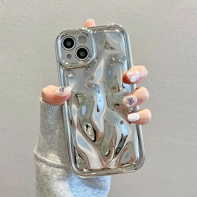 Luxe Glanzende Laser Meteoriet Textuur Plating Hoesje Voor iPhone 11 12 13 14 15 16 Pro Max XS XR 7 8 Plus Mode Schokbestendig Hoesje 16 pro max