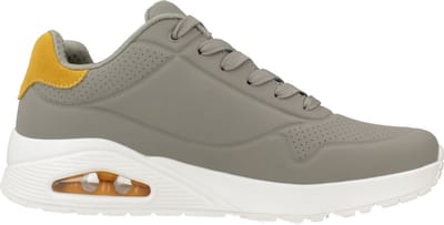 Skechers Street Uno - Suited on Air Herensneakers 183004 GRYL groen geel