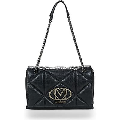 Handtas Love Moschino EMBOSSED Q CROCO