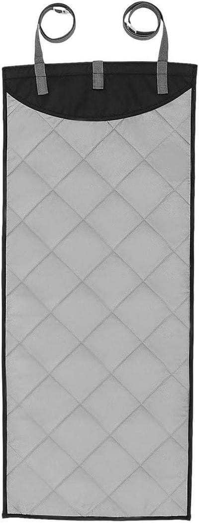 Strijkmat - Kledingbeschermer - Kreukvrij Maken - Over Deur Model - 115 x 48 cm - Grijs