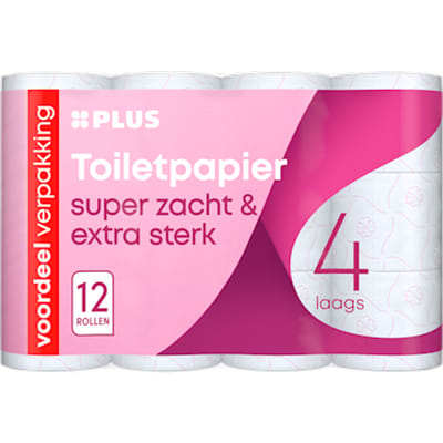 Toiletpapier 4-laags