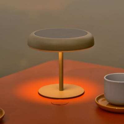 Nordlux LED tafellamp op zonne-energie Elmer, groen, metaal, IP44