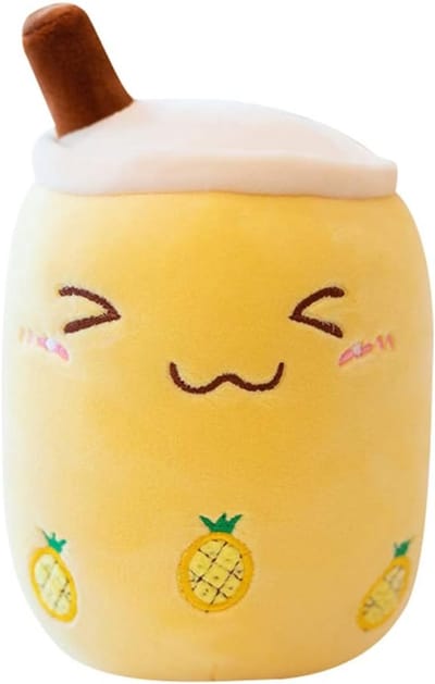 Bubble Tea Plush Toy - 25 cm Cartoon Plush Dolls - Funny Decorative Pillow - Milk Tea Cup Cushion - Speelgoed voor Kinderen - Cadeau voor Kerstmis en Verjaardag