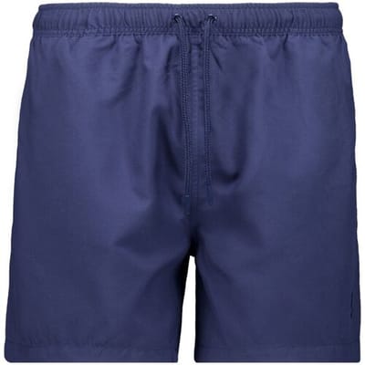 Ragman Swim Short Swimshorts Uni Color Donker Blauw / male