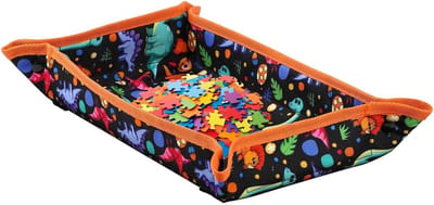 Vliegtuig Tafelhoes - Reis Dienbladhoes - Kinderen Vermaken - Waterdicht Cartoonpatroon - 40x30 cm - Dinosaurus