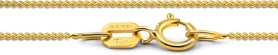 Miore Pure Collier Ketting ‚Äì 9 Karaat - Kleur Geelgoud - Zonder Hanger