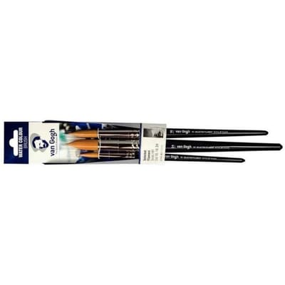 Van Gogh Penselenset voor aquarelverf, serie 191 nr. 10-18-24