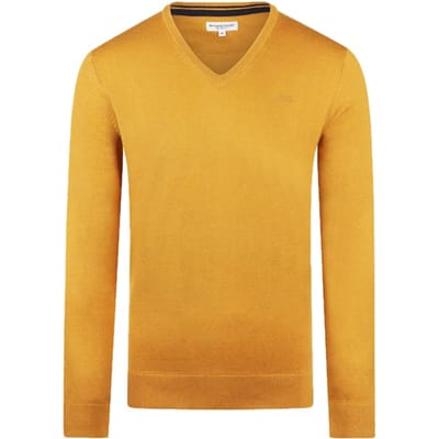 McGregor V-neck Sweater Autumn Yellow Size: S | Sweaters Outlet | Heren | Geel