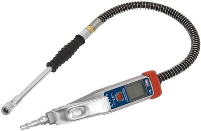 Digitale Bandenpomp met LCD Display - Nauwkeurige Luchtdrukmeter en Compressor