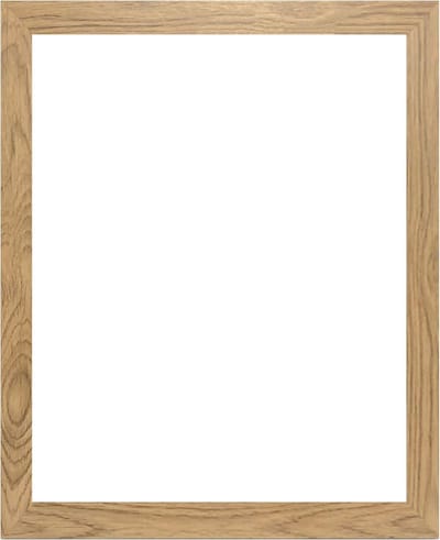 H7 Fotolijst Eiken 24x18 Inch met Pass-Partout Optie