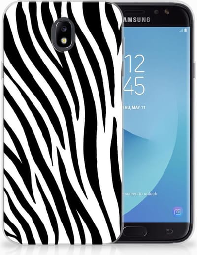 Samsung Galaxy J7 2017 | J7 Pro TPU Hoesje Zebra