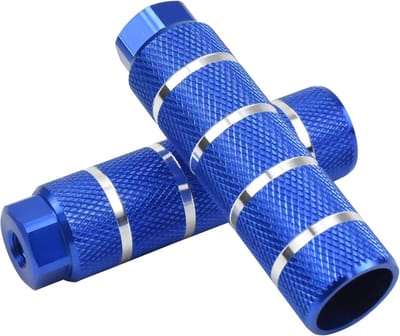 Fietspedalen - Fietsaccessoires - 2-Pack Aluminium Fietspedalen - Fietspedalen - Stuntfietspedalen - Mountainbike/Passagiersfiets Accessoires - Blauw