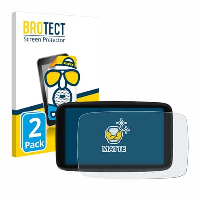 BROTECT - Screenprotector voor TomTom GO Advanced - Folie Beschermfolie matte 2 Stuks