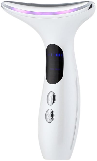 NAXSIR Gezichtsmassageapparaat - EMS Schoonheidsapparaat voor Verjonging & Anti-Rimpelbehandeling - Verlicht Wallen en Vermindert Fijne Lijntjes