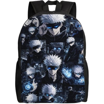 Satoru Gojo Rugzak Jeugd J-Jujutsus K-Kaisens Duurzame Rugzakken Polyester Nieuwigheid Schooltassen Reizen Kleurrijke Rugzak One Size