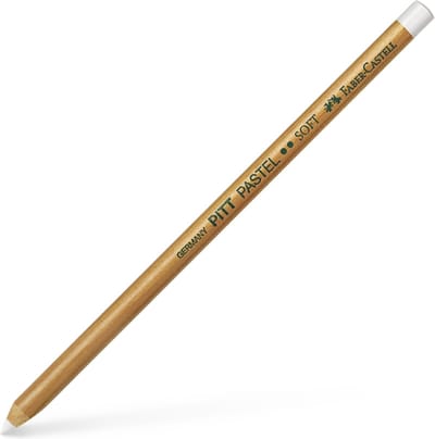 Faber-Castell pastelpotlood Pitt - 201 zacht wit soft - FC-112111
