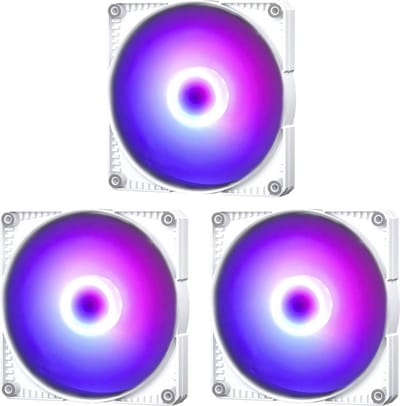 Phanteks SK PWM D-RGB fans, pack of 3 - 140mm, wit