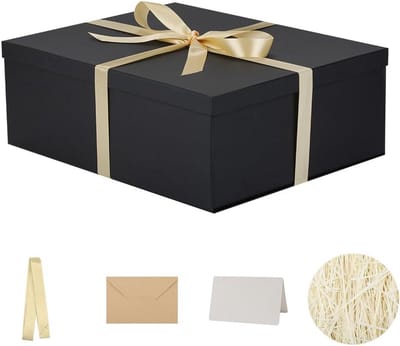 Luxe Cadeaudoos met Deksel - Grote Geschenkverpakking voor Verjaardag en Feestdagen