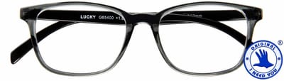 I Need You Leesbril Lucky G65400 Grijs met zwart +3.50 diopter