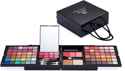 85 Kleuren Make-up Palette voor Gezicht, Ogen en Lippen - Compleet Make-up Set met Oogschaduw, Lippenstift, Blush en Poeder