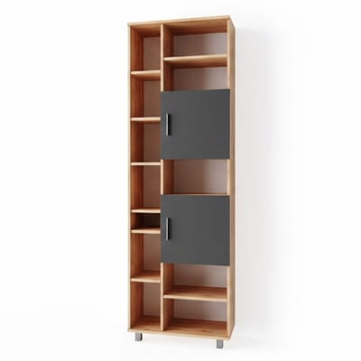 Vicco Ilias Badkamerkast – 60 x 190 cm Krachtige eik goud