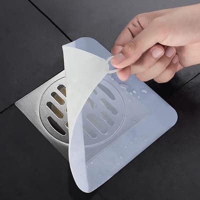 2 stuks 8 x 8 inch siliconen badstopper vloerafvoer cover riool anti-geur mat deodoriserende afvoerpluggen voor keuken, badkamer en wasgoed