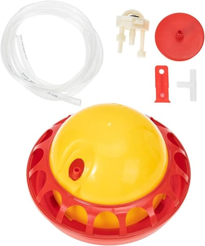 Automatische Drinkbak Kippen - Voerbak Duiven - Pluimvee Verzorgen - Arbeidsbesparend Ontwerp - 225 x 225 x 115 cm