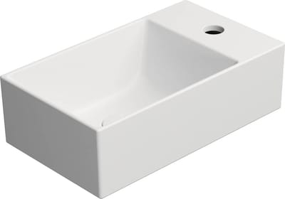 Ben Stelvio Fontein 40x23x12 cm 1 krg rechts Mat Wit